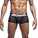 Produktbild Kolila Herren Mens Boxer Shorts Sommer Komfort Mesh Atmungsaktive Sport Unterhose Unterwäsche Slip Trunks für Männer(Schwarz,M)