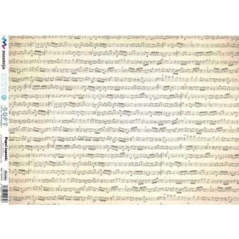 Montejo Papel de Arroz Japonés Soft Pentagrama Infinito 30x41cm