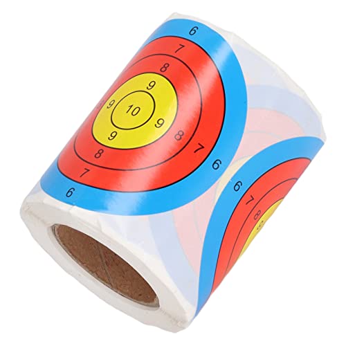 Adesivos de Alvos Autoadesivos 3 Polegadas 200 Folhas Rolo de Respingos de Tiro para Treinamento de