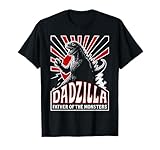 Vintage Dadzilla Father Of The Monsters Mens Fathers Day T-Shirt