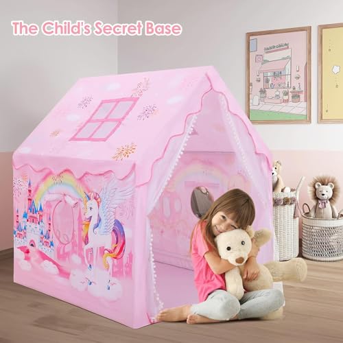 Image of XEMOX, Light Weight Kids Play Tent House - Fun, Foldable, and Durable for Indoor & Outdoor Toys for 3 to 10 Year Old Kids (P RMB 01)