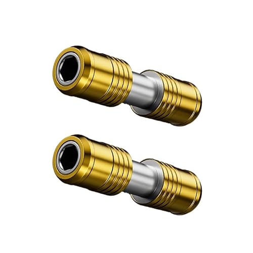 Apglsxy B Compacted Screwdriver It Holders Double Head Hexagon Shanks Socket Adapter 54Mm Length Carbon Steel Construction For Professional Workshop Home Repair Use Fast Change Hexagon Adapter