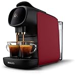 Philips L'OR BARISTA Sublime Coffee Capsule Machine by Philips, for Double or Single Capsule, Red (LM9012/50)