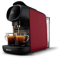 Philips L'OR BARISTA Sublime Coffee Capsule Machine by Philips, for Double or Single Capsule, Red (LM9012/50)