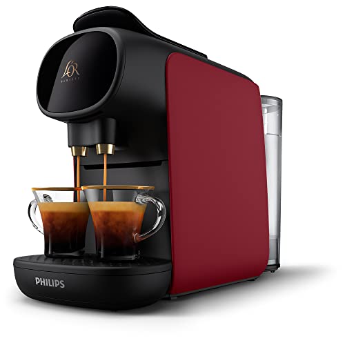 Philips LOR BARISTA Sublime Coffee Capsule Machine by Philips for Double or Single Capsule Red (LM9012/50)