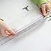 Mr. Pen- Ruler, Rulers 12 inch, Pack of 3, Clear, Plastic, Drafting Tools, Inches and Centimeters