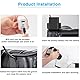 DuraPro USB-C NP-FZ100 Dummy Akku for Sony A1, A9, A9 II, A7R III, A7R IV, A7R V, A7S III, A7 III, A7 IV, A6600, A7C, FX3, FX30, A7C II, A7CR und ZV-E1 Cameras