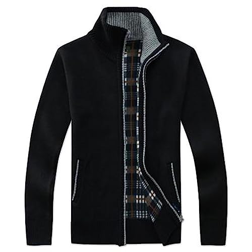 Pull homme ouvert devant en maille pour les fraîches journées d'automne