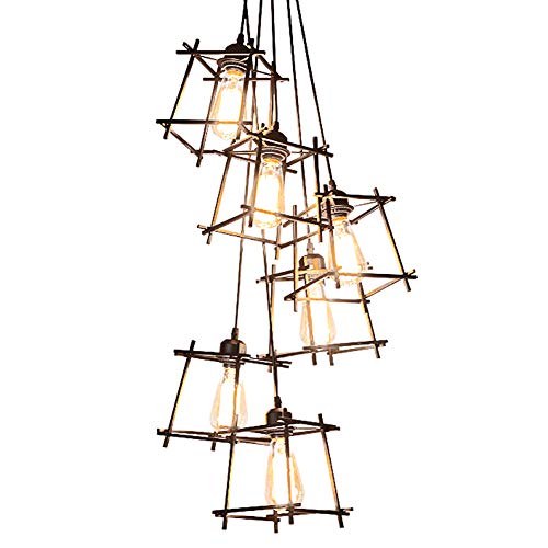 Lustre araignée vintage réglable pour éclairer vos repas en salle à manger