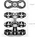 Sea frogs Aluminum Alloy Clamp Ball Joint Bracket Arm Two Section Holder Diving Essential Accessory Light Combination Fixed Clamp CP-2
