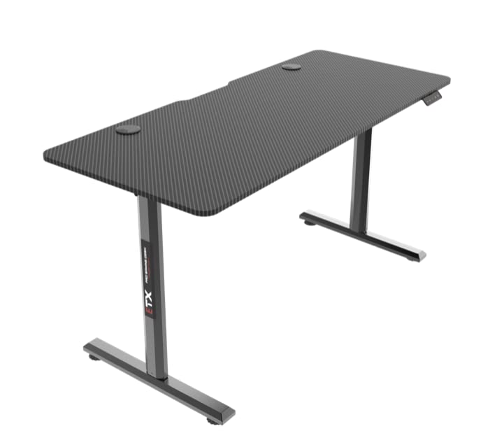 ZStyle Scrivania regolabile in altezza elettrica motorizzata standing desk gaming da gioco laptop pc computer ergonomica carbon look seduto - in piedi postazione carbonio tavolo studio gioco gamer …