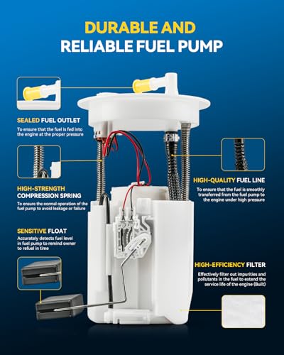 Image of PHILTOP Electric Fuel Pump Assembly FG1545 Fit for Honda Accord, Acura TLX