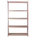 King's Rack 5-Tier Steel Storage Rack Boltless Shelving Tier Height Adjustable 30
