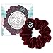 Produktbild invisibobble Haargummi Rot Scrunchie Red Wine, Haargummis starker Halt für Mädchen & Damen, Scrunchies Samt Rot, designed im Herzen Münchens