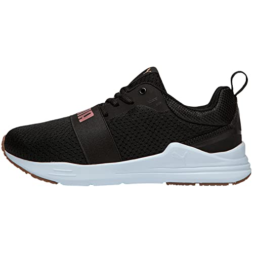 Tênis de Corrida Wired Run WNS BDP, Puma, Feminino, Preto/Vermelho/Branco, 35