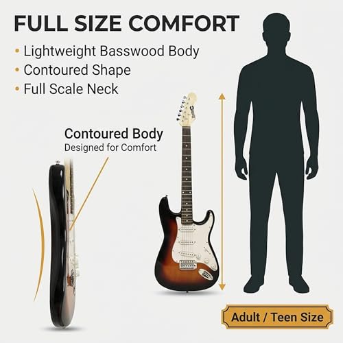 Miniatura 4 de Rockjam Rjeg02-Sk-Sb - Kit De Guitarra Eléctrica