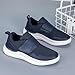 Running Shoes for Men Driving Breathable Mesh Soft Sole Hook and Loop Sneakers Fashion Cushioned Lightweight Beach Shoes