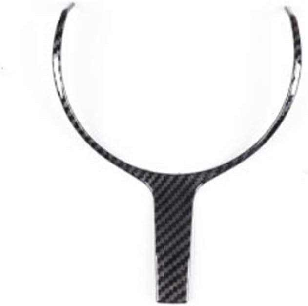 New Protective Steering Wheel Cover Compatible with BMW X6 F16 2015-2019 (Inside Cover, Carbon Look)