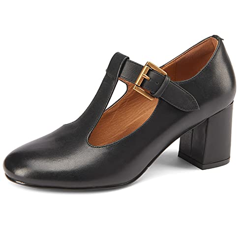 Talons hauts pour femmes haut de gamme escarpins bout rond finitions soignées