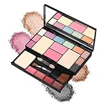 CALIDAD PREMIUM -- Todos nuestros productos de maquillaje están hechos con ingredientes de primera calidad. Están libres de sustancias químicas agresivas o toxinas que podrían irritar su piel. Las sombras de ojos son muy fáciles de difuminar y pigmentar, siendo una gran opción para un principiante en el maquillaje.