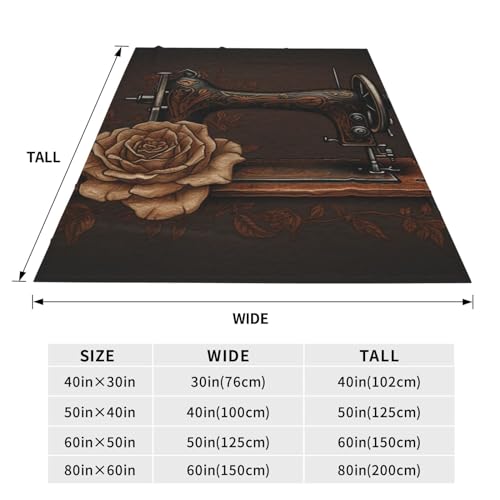 Couverture machine à coudre pour soirées cocooning sur le canapé