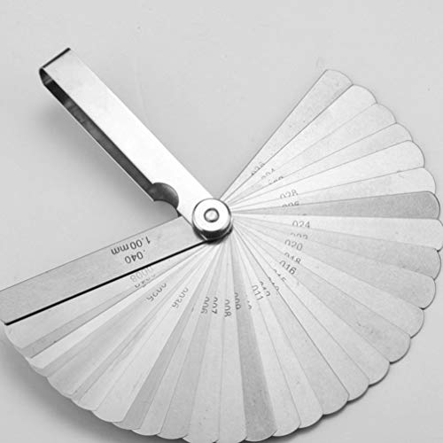 CLISPEED Calibre Apalpador de Aço Inoxidável Ferramenta de Medição de Lacuna Métrica E Imperial de M