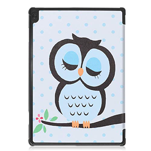 Gylint Lenovo Tab M10 Hd Tb-X505F Case, Smart Case Trifold Stand Slim Lightweight Case Cover For Lenovo Tab M10 Hd Tb-X505F Tb-X505L / Lenovo Tab M10 10.1'' (Tb-X605F) Owl #TOP6