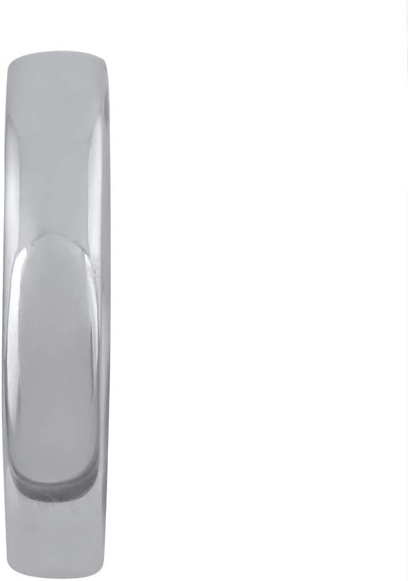 14K Gold 4mm Plain Wedding Band