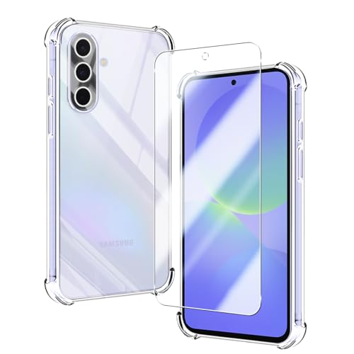 Ή Galaxy A36 5G P[X NA P[X GalaxyA36 5G Jo[ TPU یP[X Jo[w + KXtB tB {Ɏq tB Galaxy A365G KX dx9H ߗ Uh KX 