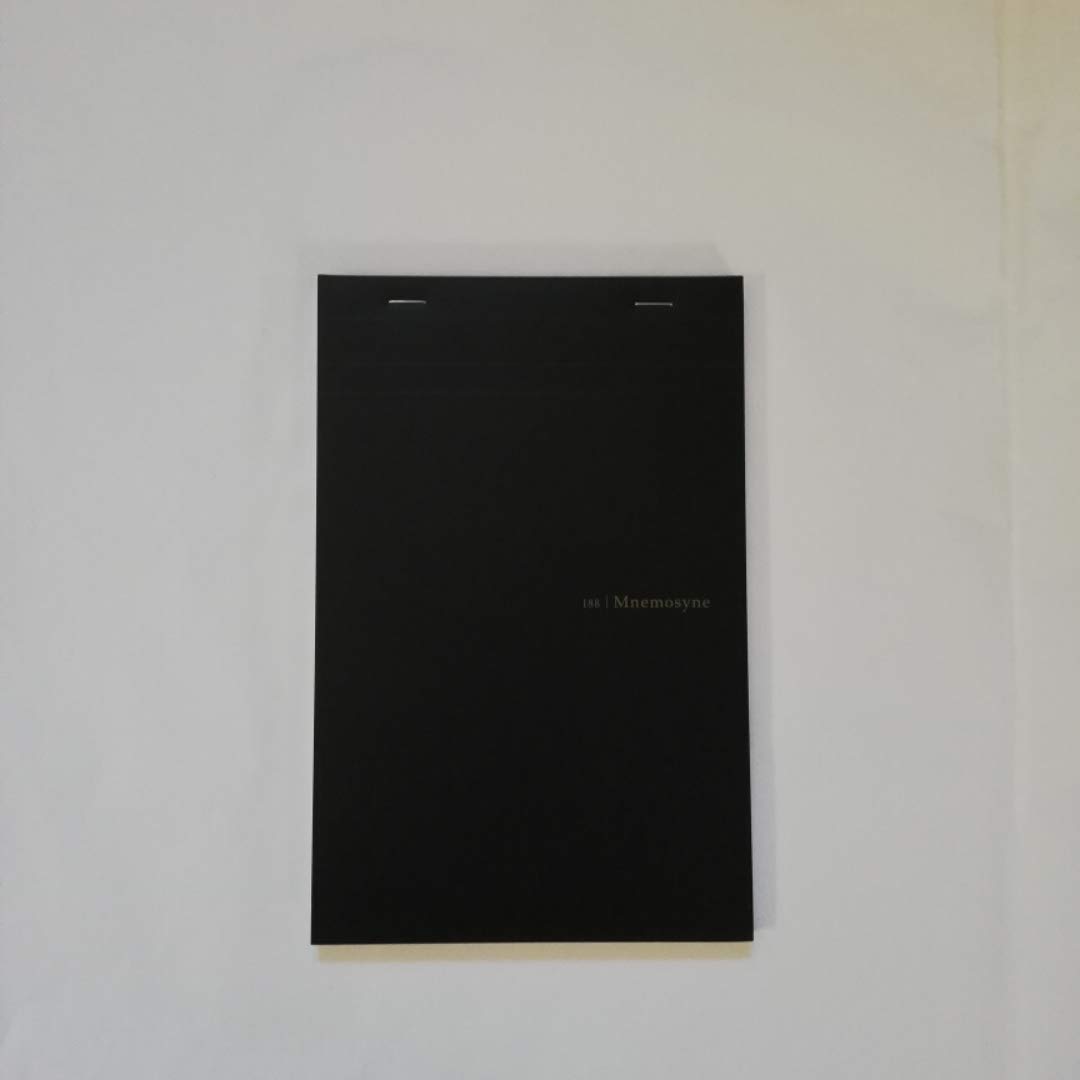 Maruman Mnemosyne Notepad & Holder with 5 Pockets A5 Black HN188FA and 1 Refillable Hardcover A5 Grid Notepad N188A - Value Set