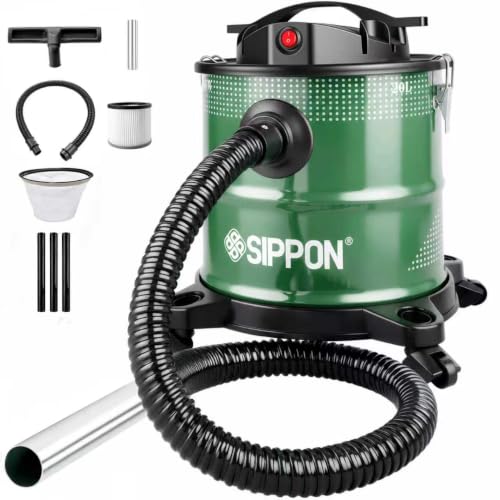 SIPPON 1200W 5.2-Gallon Ash Vacuum