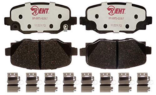Raybestos Element3 EHTTM Replacement Rear Ceramic Brake Pad Set for Select ’16-’20 Fiat 500X and ’15-’21 Jeep Renegade Model Years (EHT1809H)