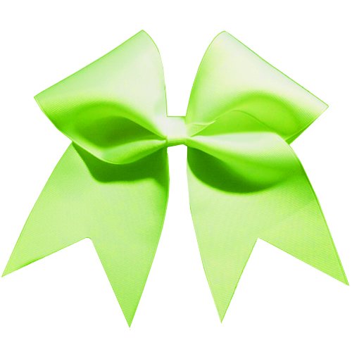 Chosen Bows Big Classic Cheer Bow, Neon Lime