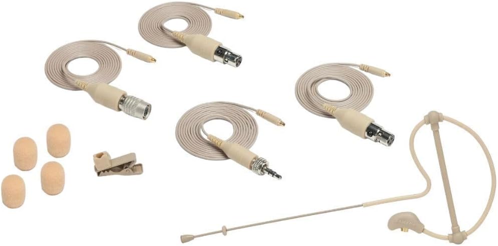 Samson SE10x Omnidirectional Earset Microphone with Miniature 3mm Condenser Capsule and Hands-Free Fit