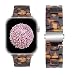 Produktbild SEURE Kompatibel mit Apple Watch Armband 38mm 40mm 42mm 44mm, Damen Herren Harz Ersatzarmband Wasserdicht Buntes Ersatzband für iWatch Series SE/7/6/5/4/3/2/1