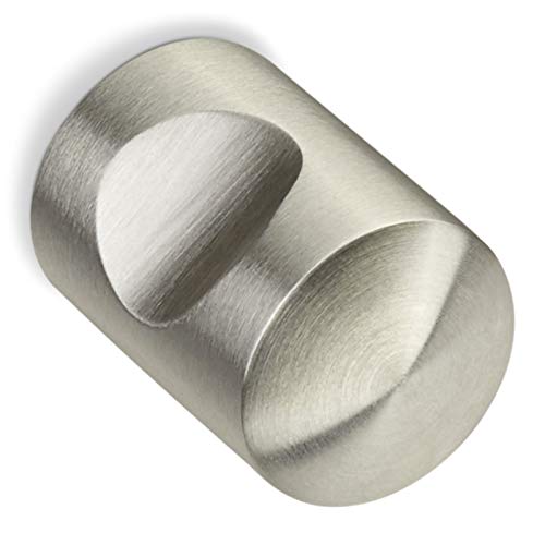 SOTECH 10 pièces Boutons de meubles EK01 Ø 20 mm Acier inox brossé Pommeau de meuble de