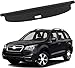 Produktbild DTGTEX Auto hintere Kofferraum-Hutablage Für Subaru Forester 2013-2018, Heckkoffer Abdeckung Kofferraum Interieurleisten ZubehöR