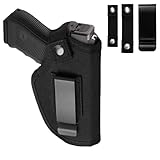 Funda de Pistola Interior y Exterior Compatible con HK USP Compact y demás Pistolas - Valida para Pistolas compacta, subcompacta y Completa - Funda para Pistola traumatica, Defensa Personal
