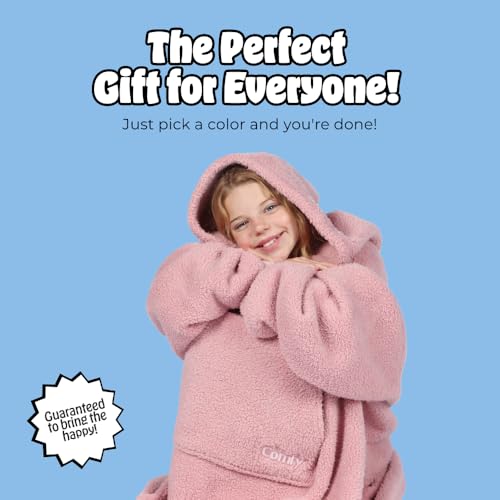 THE COMFY Teddy Bear | From Shark Tank | Patented | Zipper | Oversized Sherpa Wearable Blanket Hoodie| Gift for Women & Men by THE COMFY - Image 8