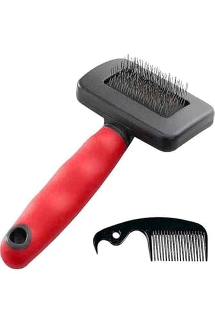 Ferplast Cepillo Carda para Perros - Pelo Medio y Largo