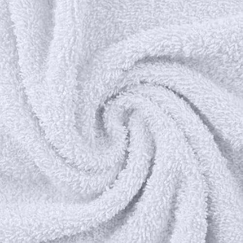 Serviettes de bain légères lot de 4 pour douche et invités