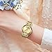 Imagen de CIVO Relojes de Pulsera para Mujeres Oro Rosa Acero Inoxidable Impermeable Relojes Mujer Impermeable Minimalista Moda Vestir Negocio Casual Reloj de Cuarzo