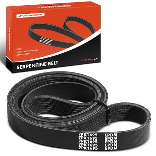 A-Premium Serpentine Belt 66.73 In For Honda Civic 2012-2015 & Acura ILX 2013-2015, 2.4L by A-Premium - Used condition - US$6.13