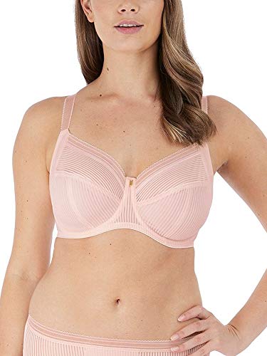 Fantasie Fusion Bra Lingerie Full Cup Side Support Blush Black Cherry Red Cover