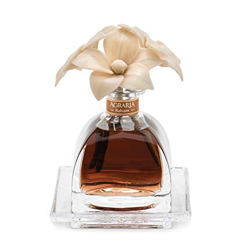 Agraria Balsam Scented Airessence Diffuser, 7.4 Ounces With Reeds And Flowers #TOP1