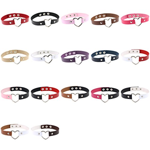 La vogue-Collana Donna Cuore Catena Choker Gothic