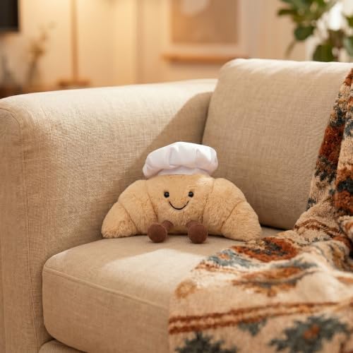 QYN Stuffed Animals Croissant Plush Decor Funny Gifts for Women Friends — view 2
