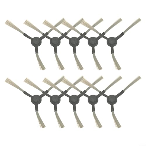 Cepillos laterales de nailon para robot aspirador Karcher RCV3, RCV5, RCV5 Plus, accesorios de repuesto para un mejor rendimiento de limpieza de esquinas (paquete de 10)