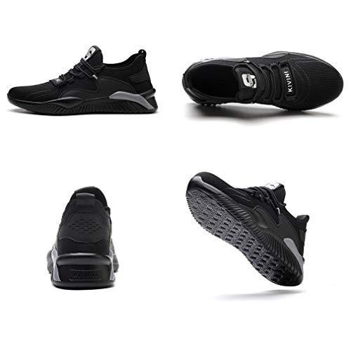 Veiligheidsschoenen heren dames werkschoenen met stalen neus lichte werkveiligheidsschoenen ademende Antislip sportieve… - Image 3