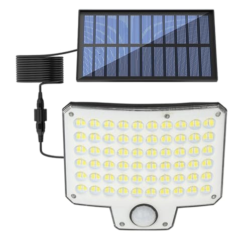 Luces solares de pared para exteriores | Lámpara solar impermeable con sensor de movimiento - Multifuncional al aire libre para casa de juegos exterior iluminación exterior para , patio, entrada